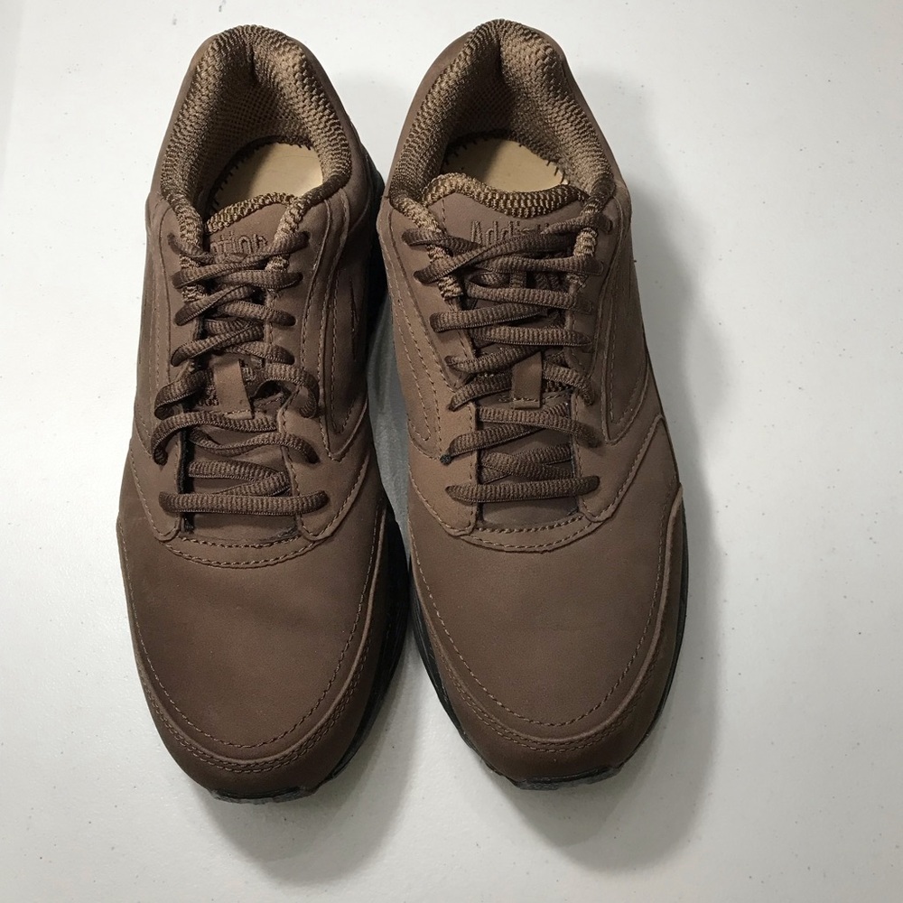 Brooks Addition Walke Brown Sneakers Athletic Suede Comfort Shoes Size 9D SB-07